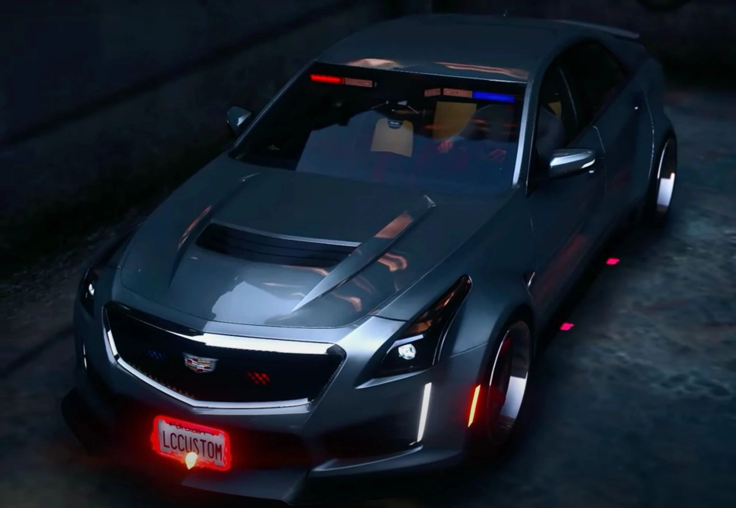 Police Unmarked Cadillac CTS V Widebody Animated PD Bulletproof | Legendary Cars | Tuned