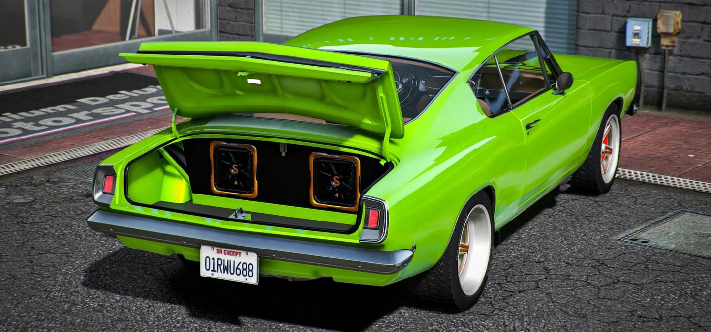 Plymoth CUDA 1968 | Goonie