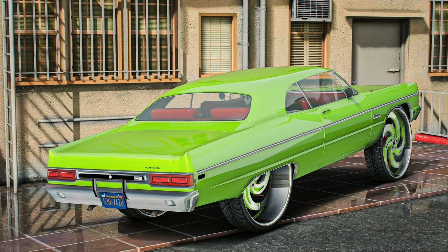 Plymouth Fury 1969 Donk | Flexx Gordon