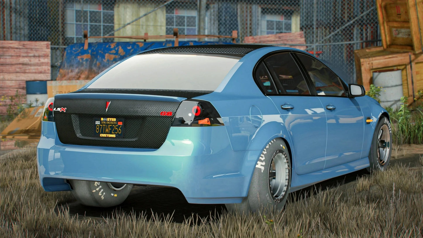 Pontiac G8 Drag | Boosted Custom