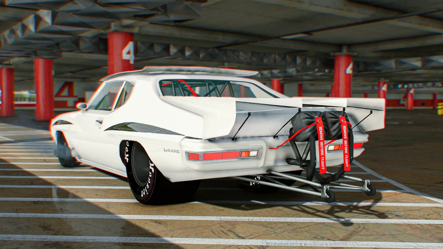 Pontiac LeMans TheWhiteCrow Drag | PB Custom