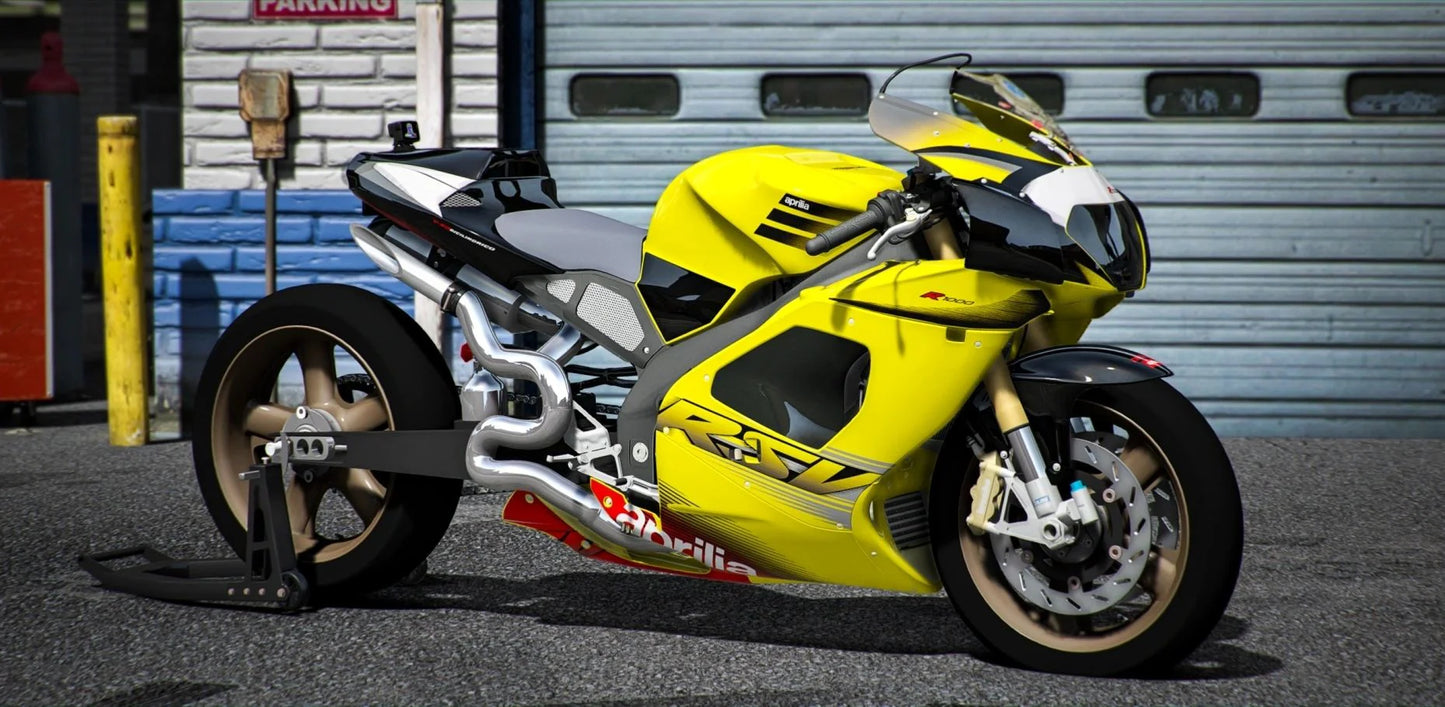 Aprilia RSV 1000 R Factory Triple Exhausts Drag | Elite Shifters