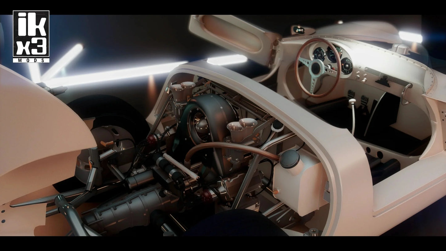Porsche 550A Spyder 1956 | IKX3 Mods