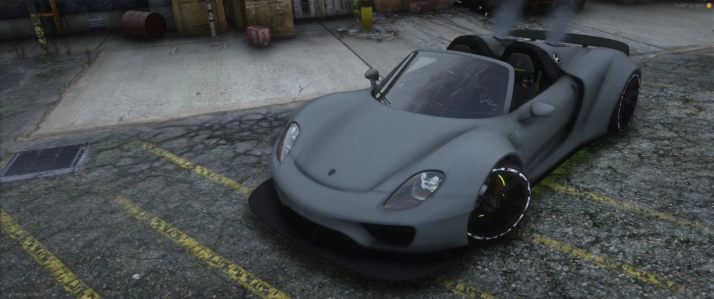 Porsche 918 Widebody Spyder Long Tail | GG