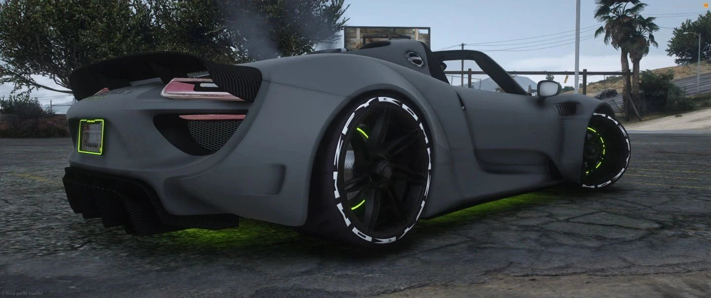 Porsche 918 Widebody Spyder Long Tail | GG