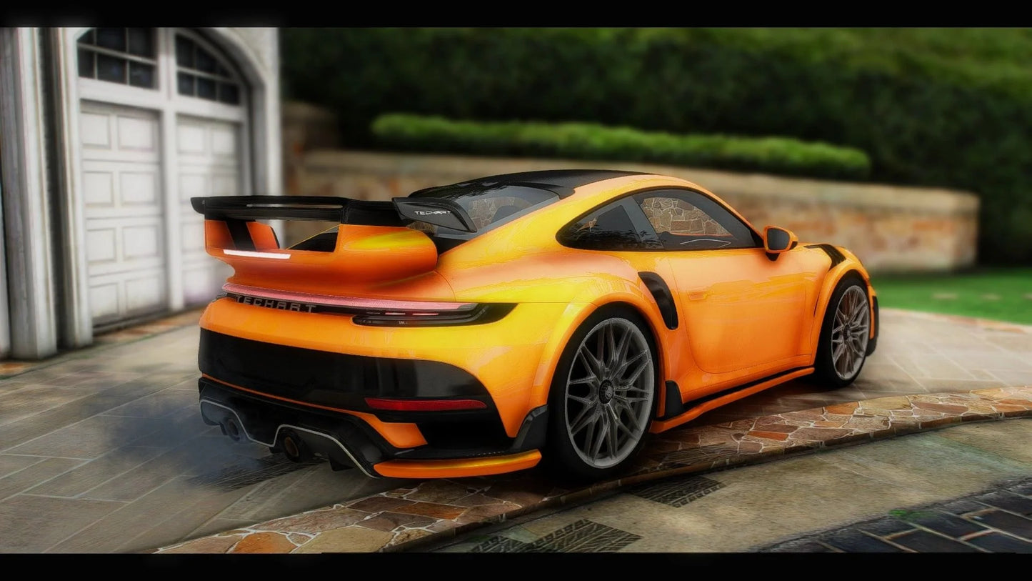 Porsche 991 Techart GT StreetR (Animation Spoiler) | Dre Customs