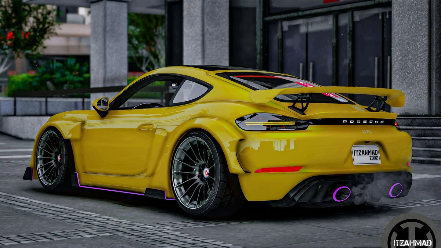 Porsche GT4 Beast Edition | Itzahmad_2002