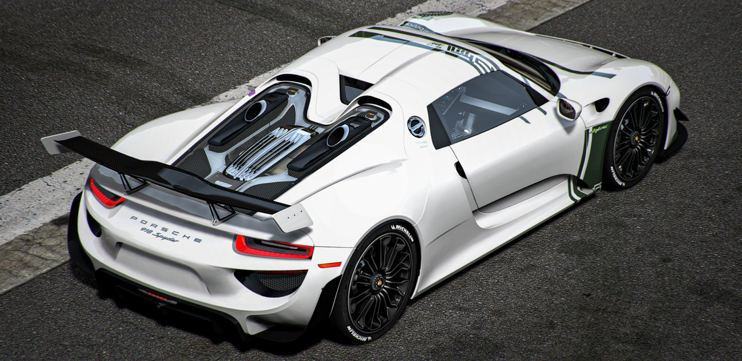 Porsche 918 Spider (5 Liveries) | Exil Customs
