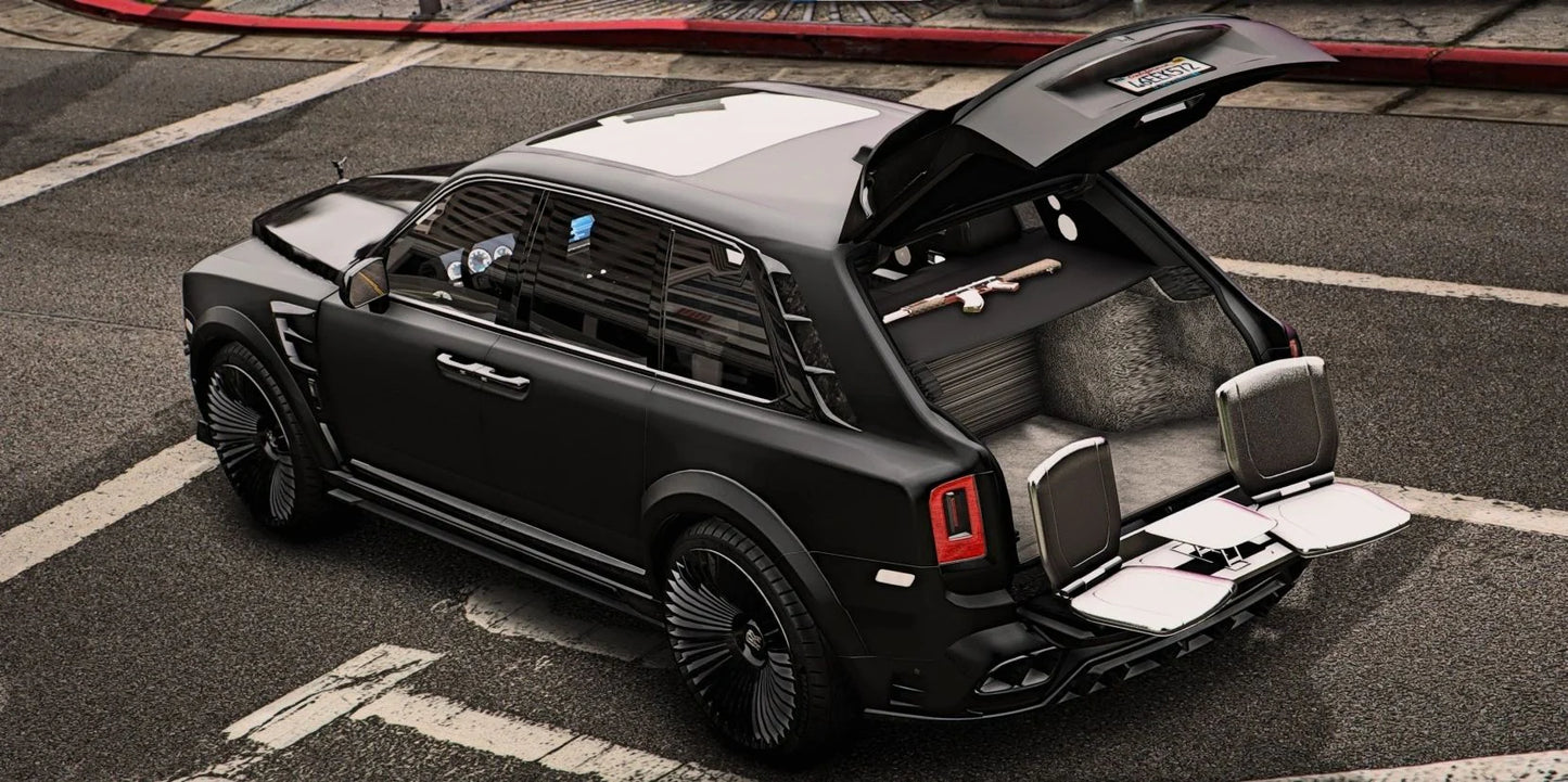 Rolls Royce Cullinan Mansory BLVCK | D. ICY Customs
