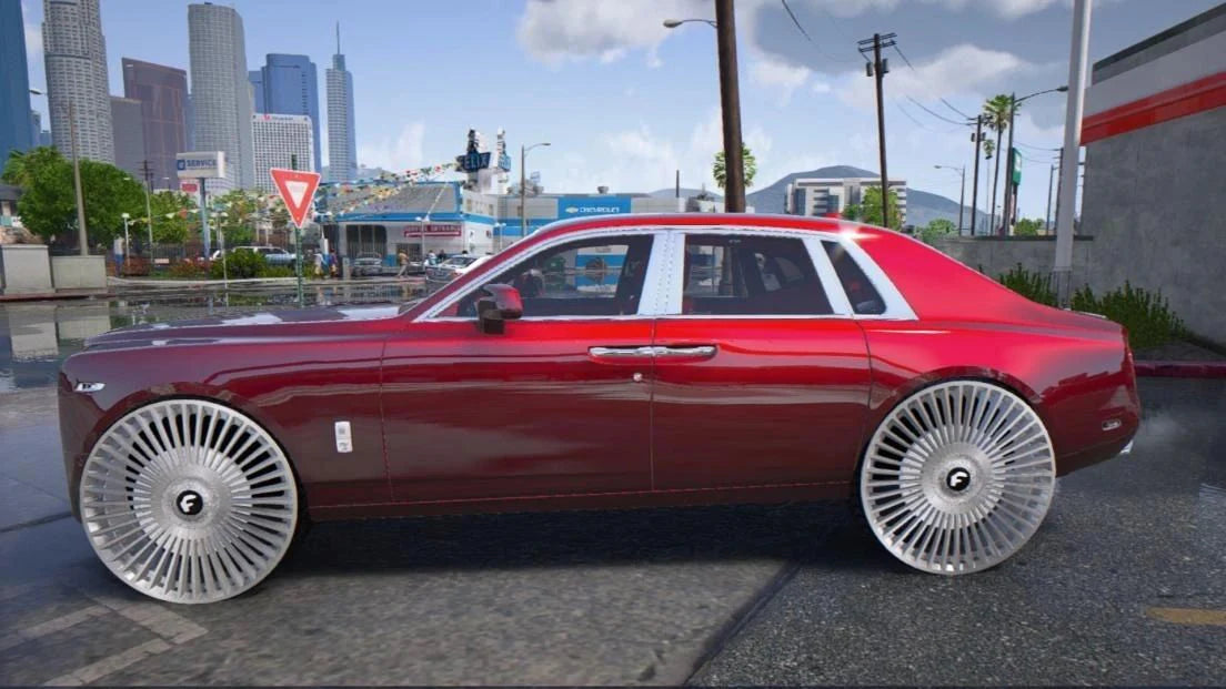 Rolls Royce Phantom On Big Cap Forgis | Marob0ykustoms