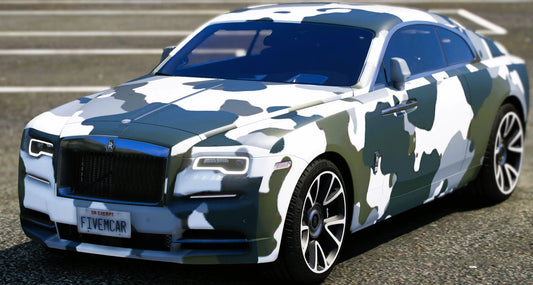 Rolls-Royce Wraith 2019 Camouflage | Lepsid Customs