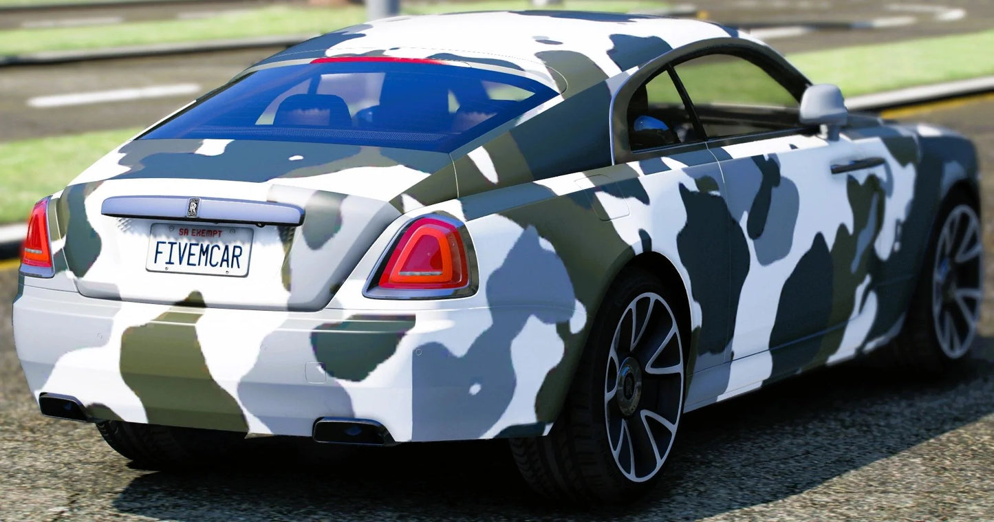 Rolls-Royce Wraith 2019 Camouflage | Lepsid Customs