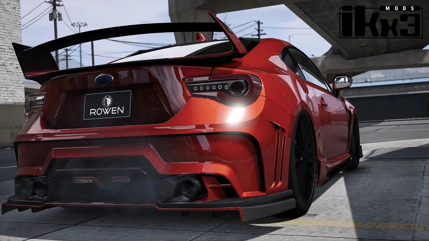 Subaru BRZ ts Rowen RR Street Zero | IKX3 Mods