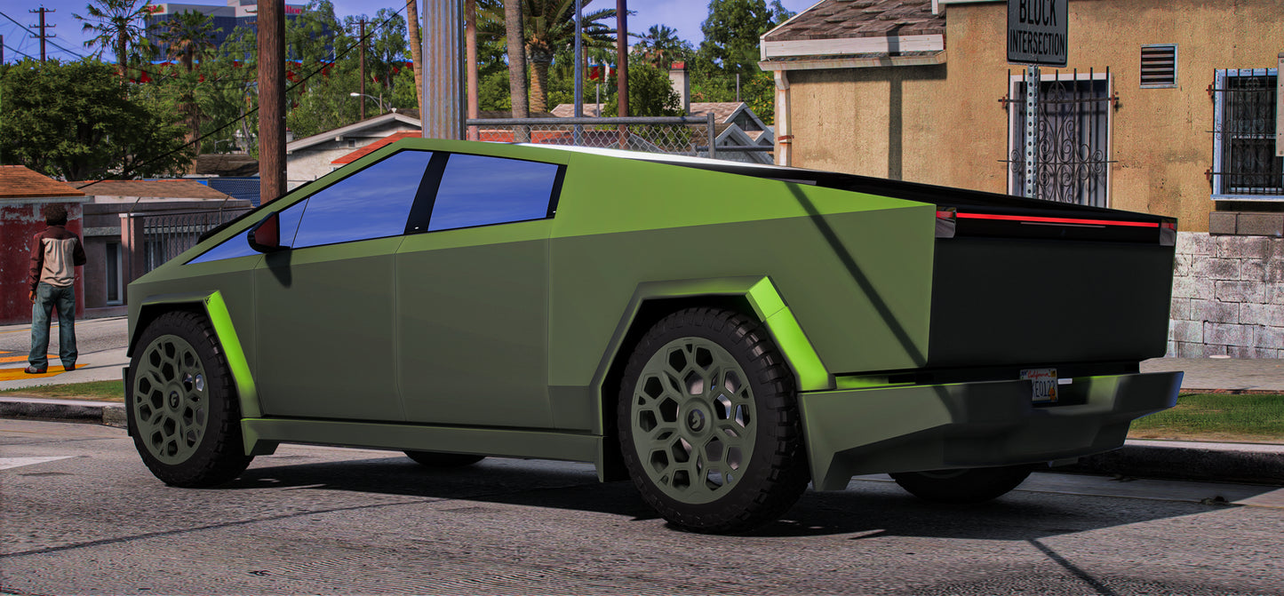 2024 Tesla Cyber Truck "Lil Baby" Replica | 4K Customs
