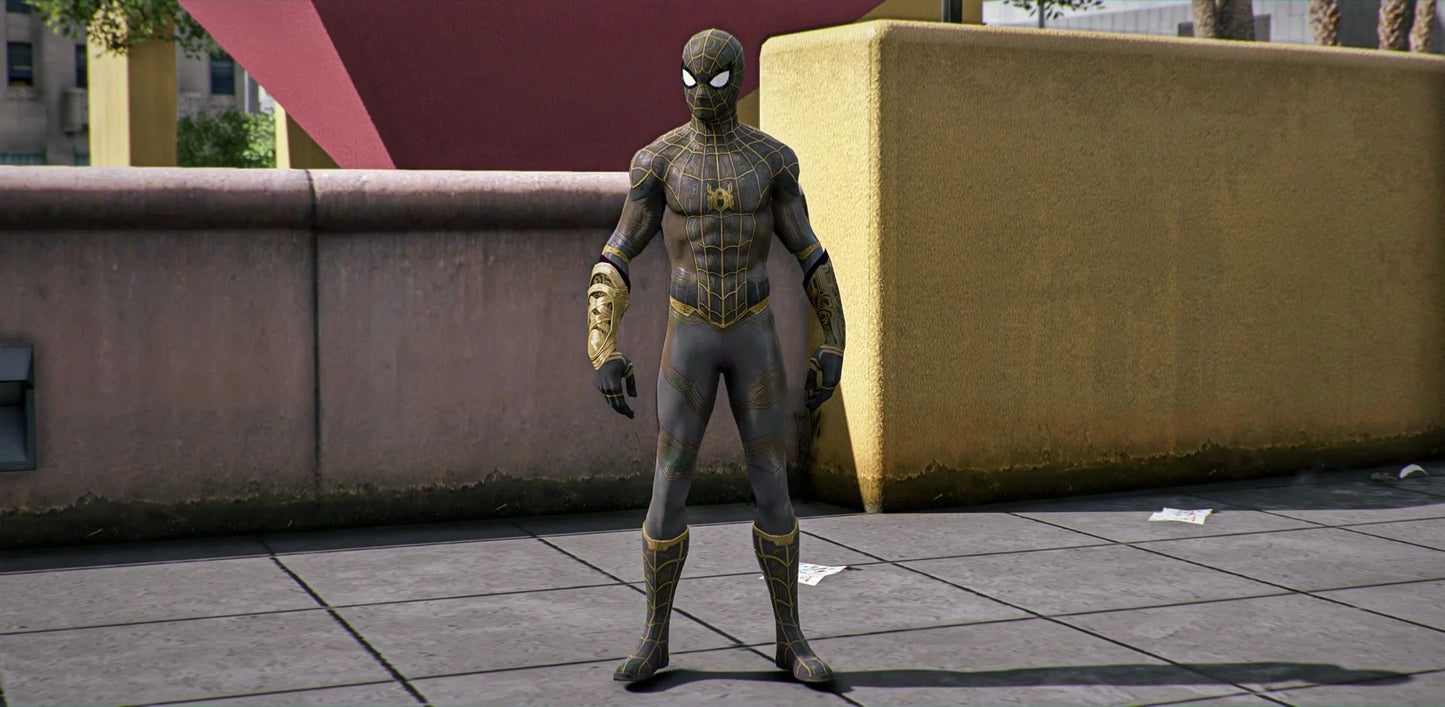 Spider-Man Black Gold Suit