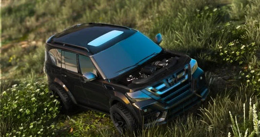 Squatted OffRoad Nissan Patrol | XOTIIC