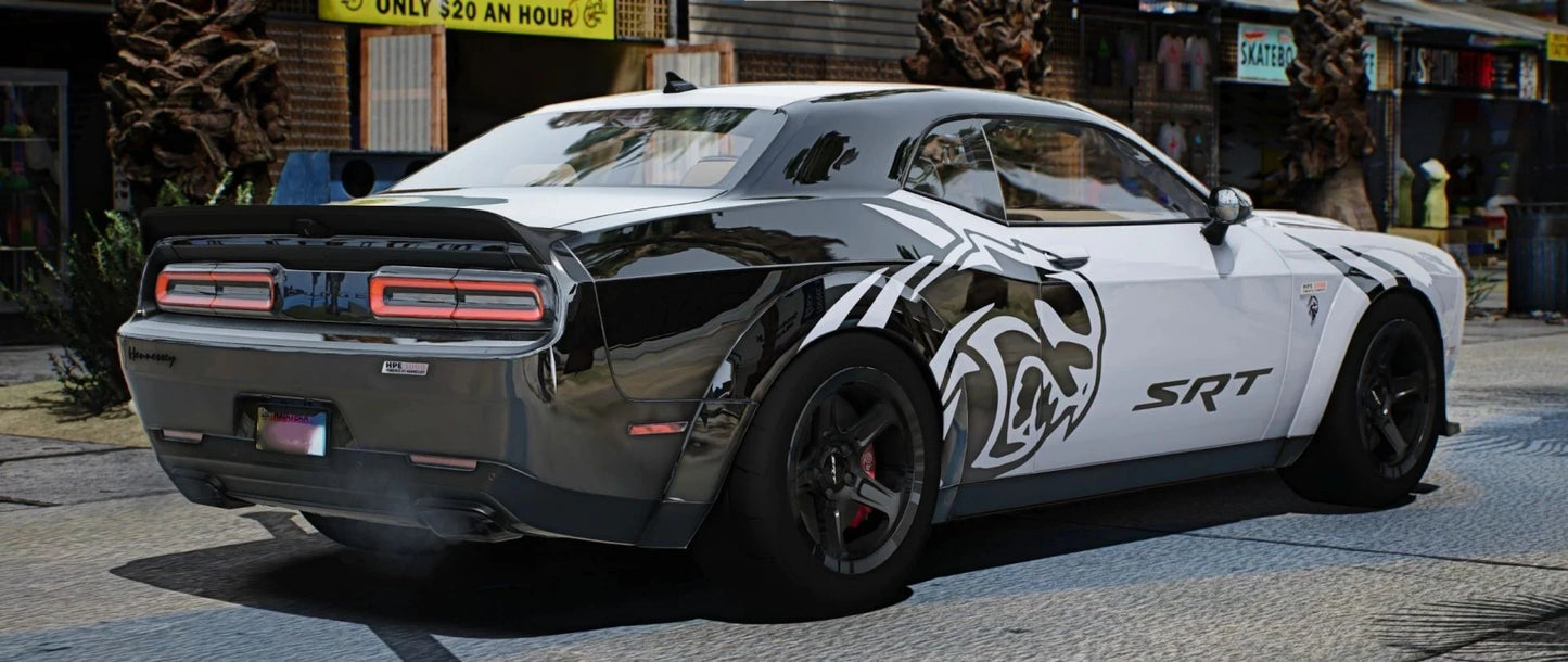 Custom 2023 Dodge Challenger Hellcat Redeye Super Stock 1000HP Hennessy Performance Edition | 4K Customs