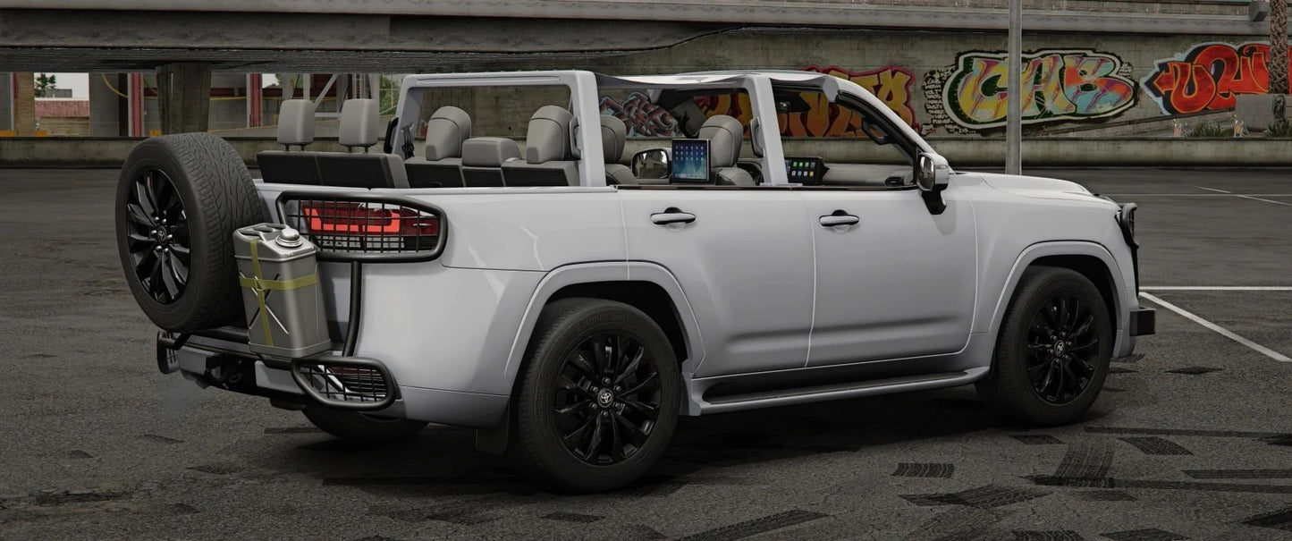 Toyota LC300 Convertible 2021 | Dazu
