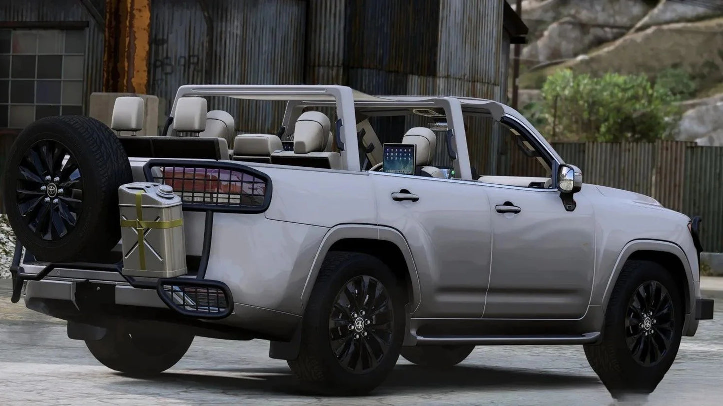 Toyota Land Cruiser 300 Convertible 2021 | Dazu