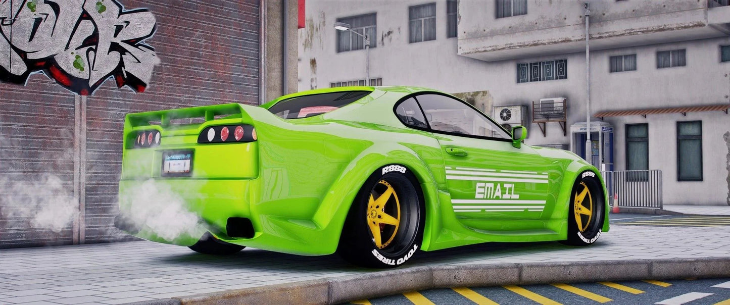 Toyota Supra Email Veil | 3RR0R