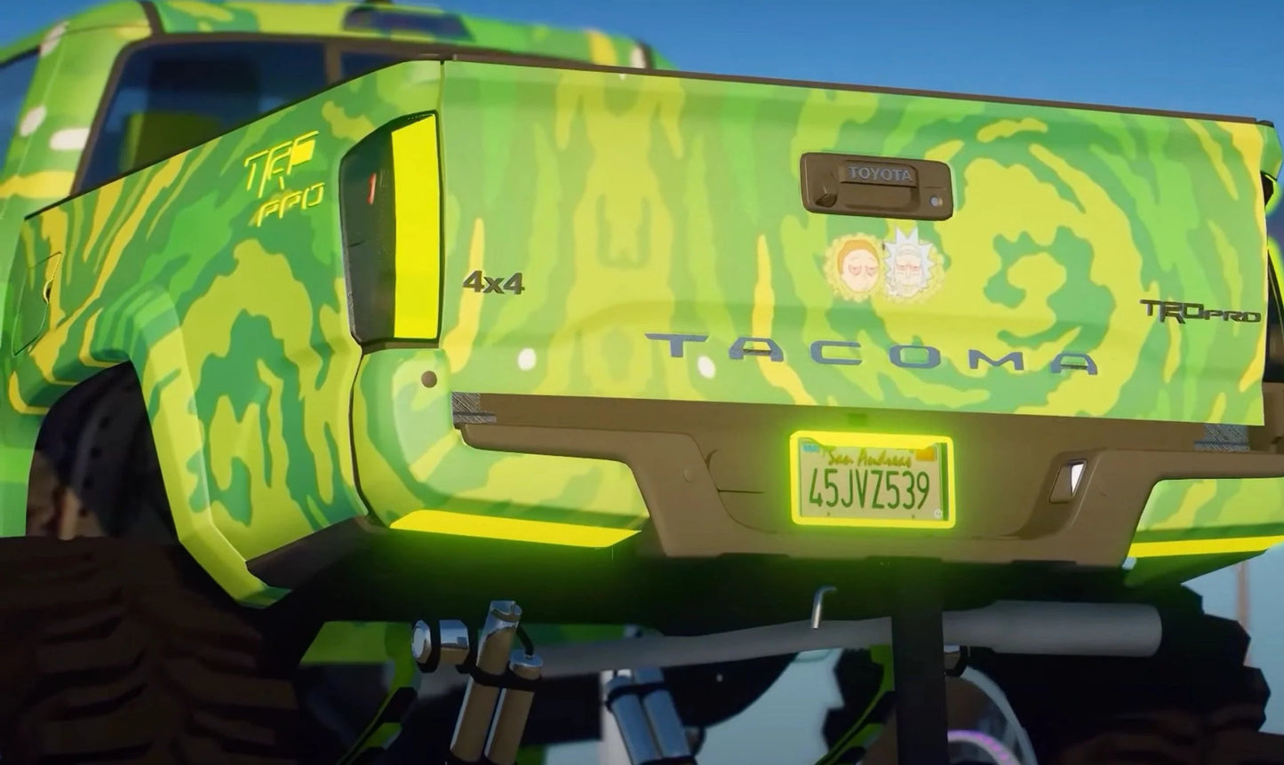 Toyota Tacoma Rick And Morty | Unknown