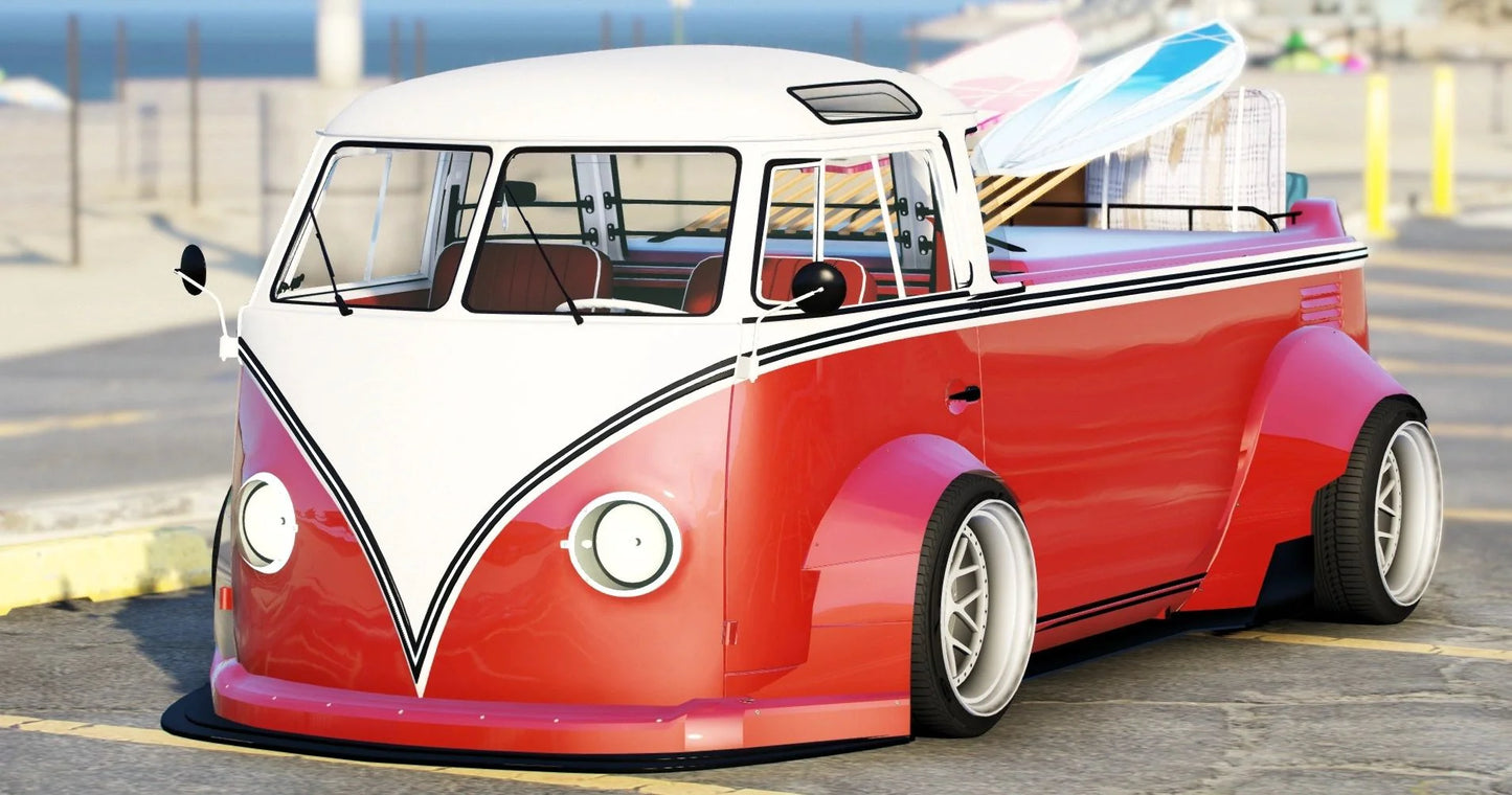 (Debadged) Volkswagen Bus Widebody RYG | Hamada