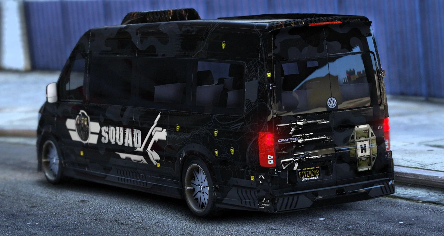 Volkswagen Crafter "Squad" (6 seater) | V-SINK