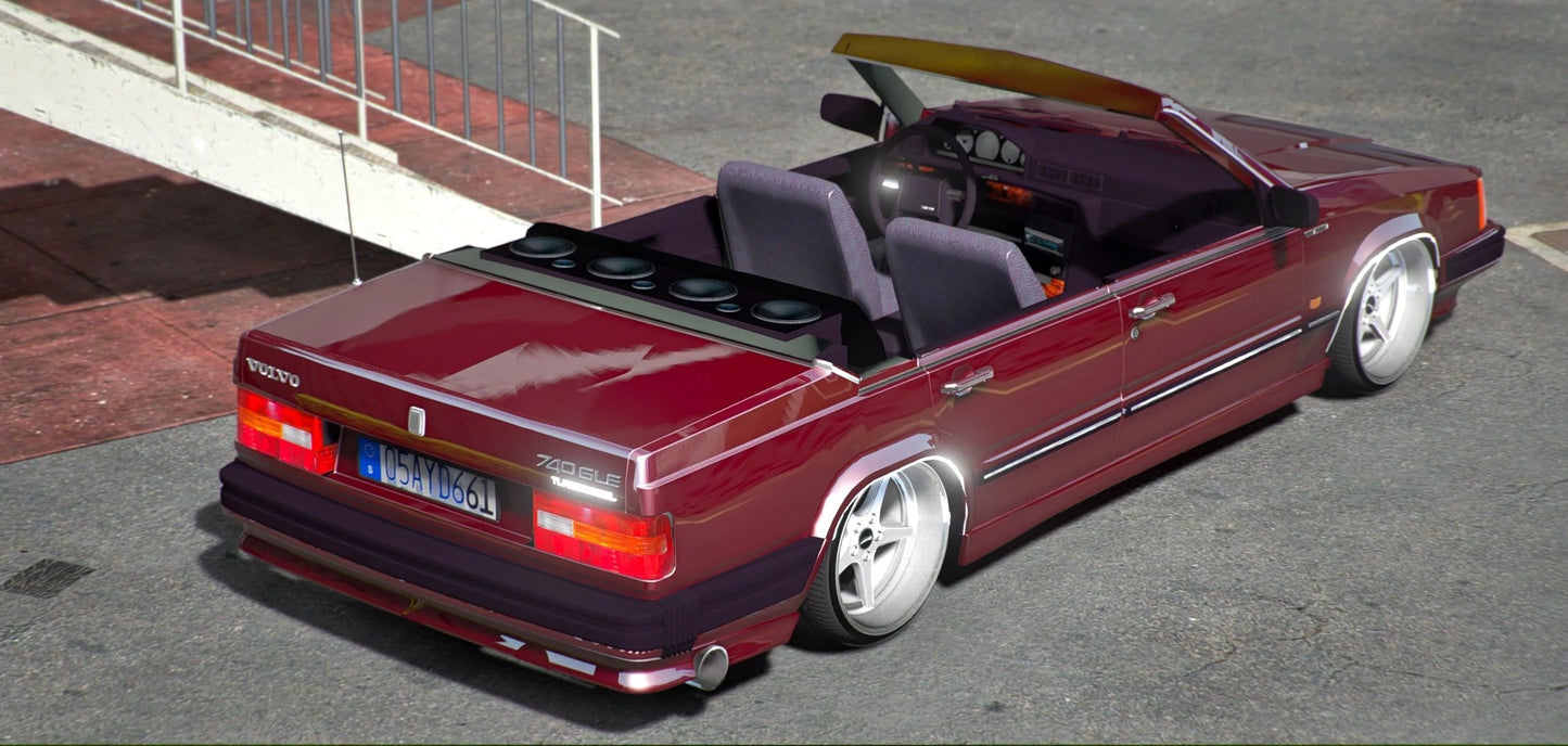Volvo 744 GLE Twinturbodiesel Cabrio | LS Customs