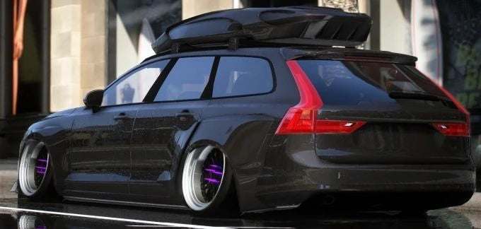 Volvo V90 Widebody Stanced 6 Seater | sly