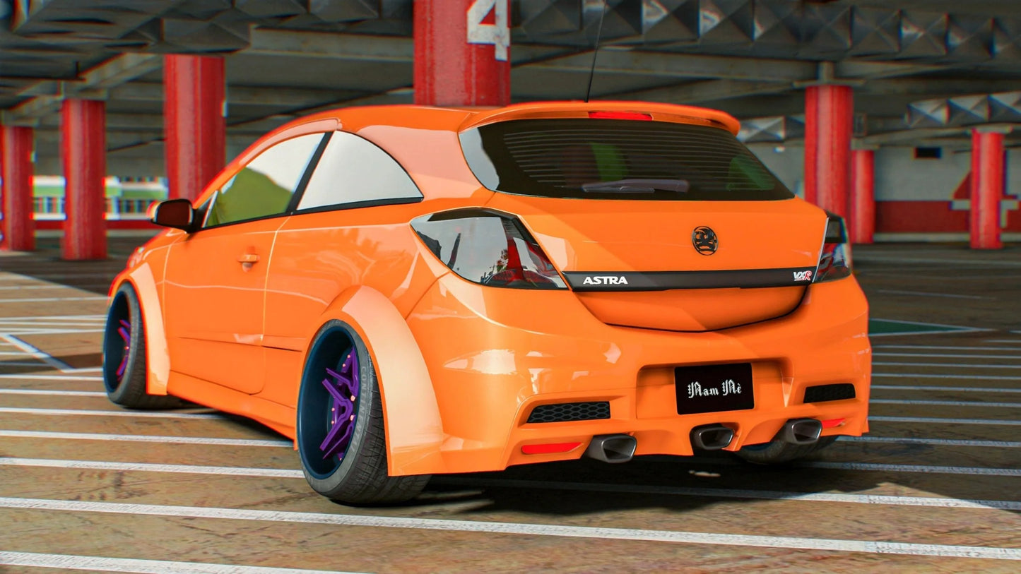 Vauxhall Astra VXR Stanced WB | Smuud Customs