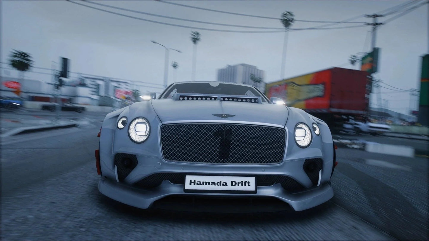 Widebody Bentley Continental GT Convertible Number 1 Edition | Hamada Drift