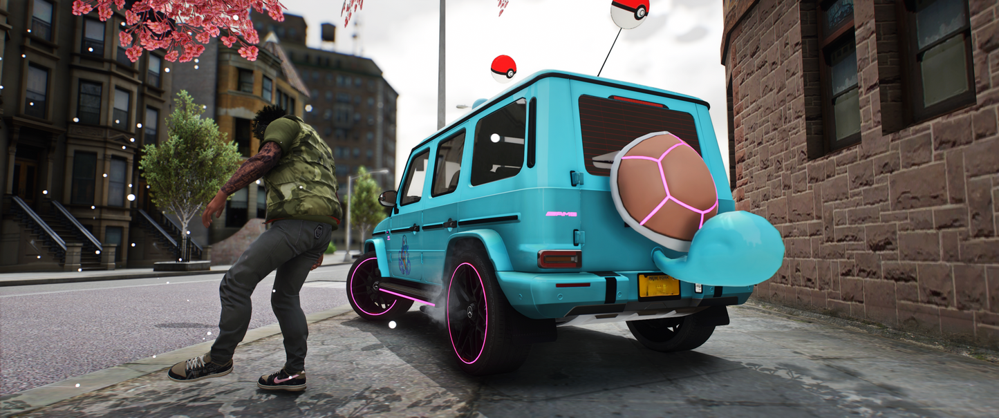 Mercedes-Benz G63 AMG Squirtle Edition | Poke Bulds