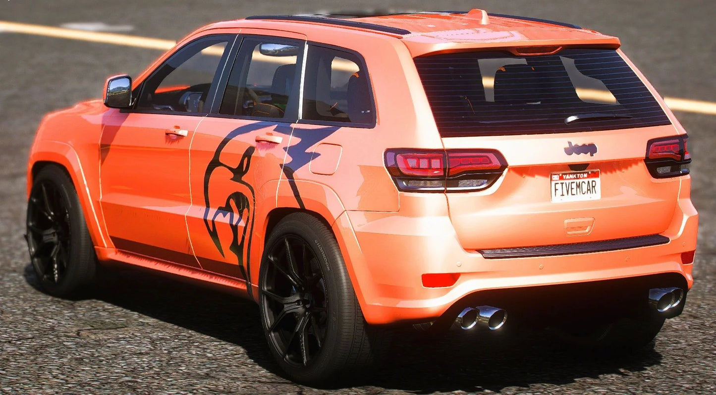 (Debadged) JEEP Trackhawk “Savage” (4 Liveries) | Mopar Mak