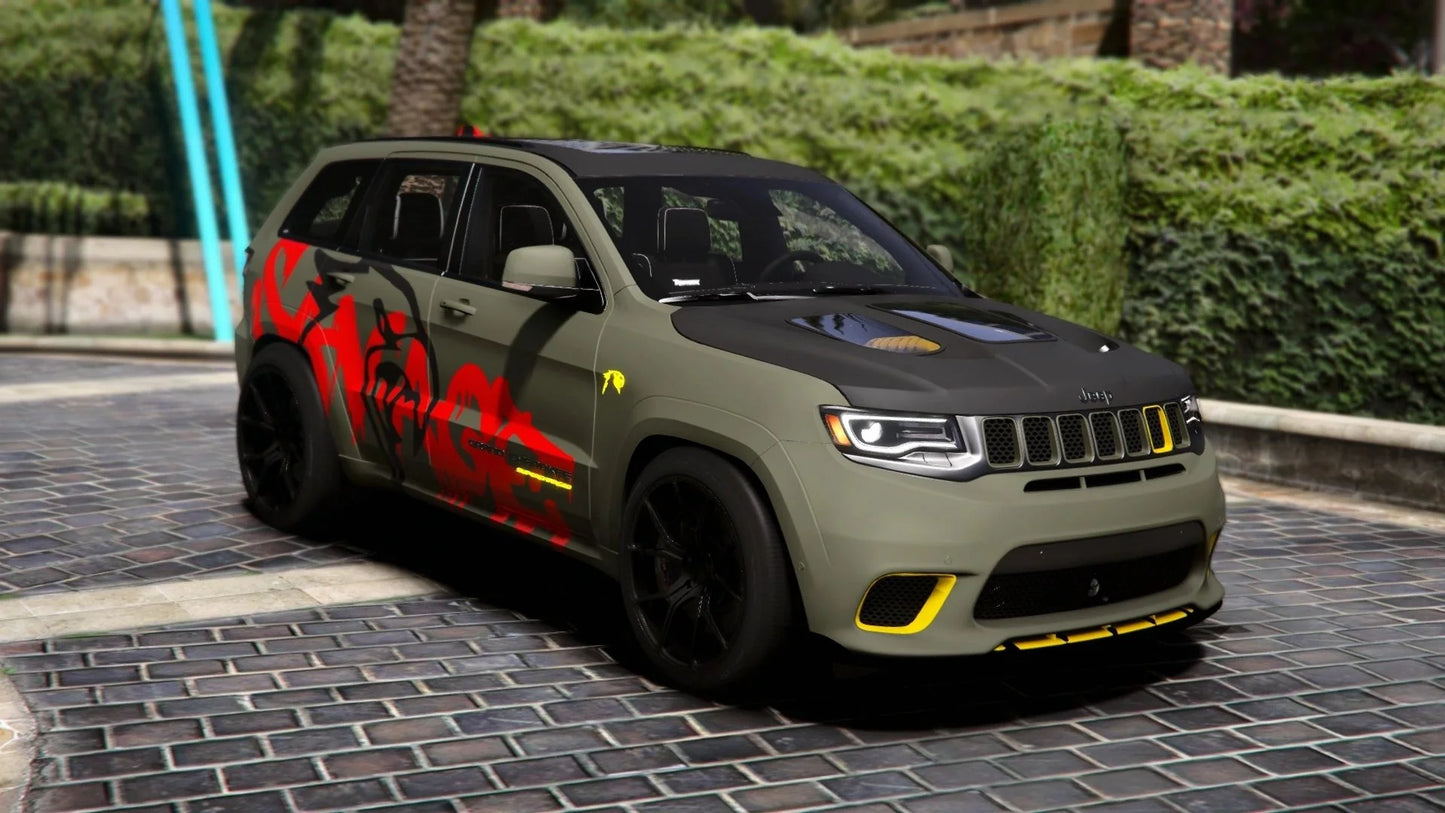JEEP Trackhawk “Savage” (4 Liveries) | Mopar Mak