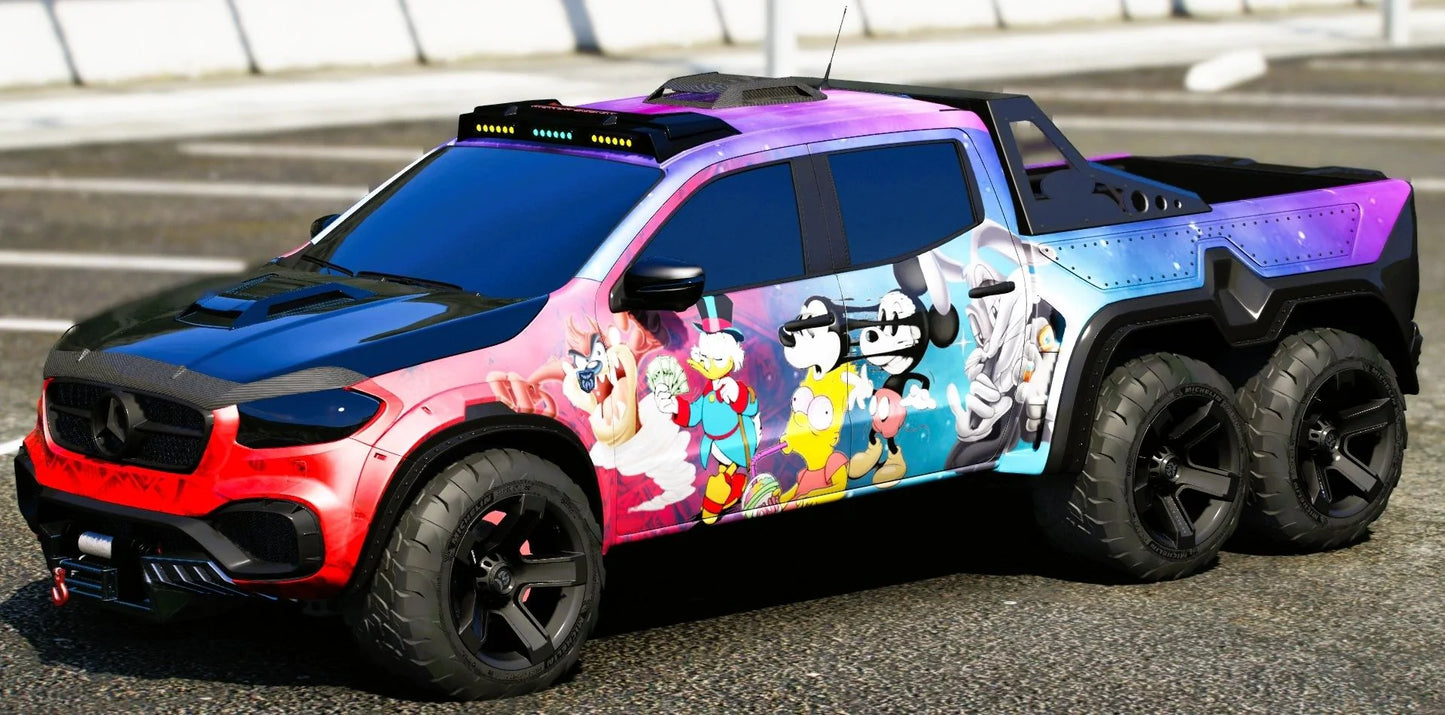 Mercedes Benz X Class Cartoonish | Tony´s Custom