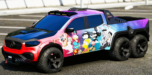 Mercedes Benz X Class Cartoonish | Tony´s Custom