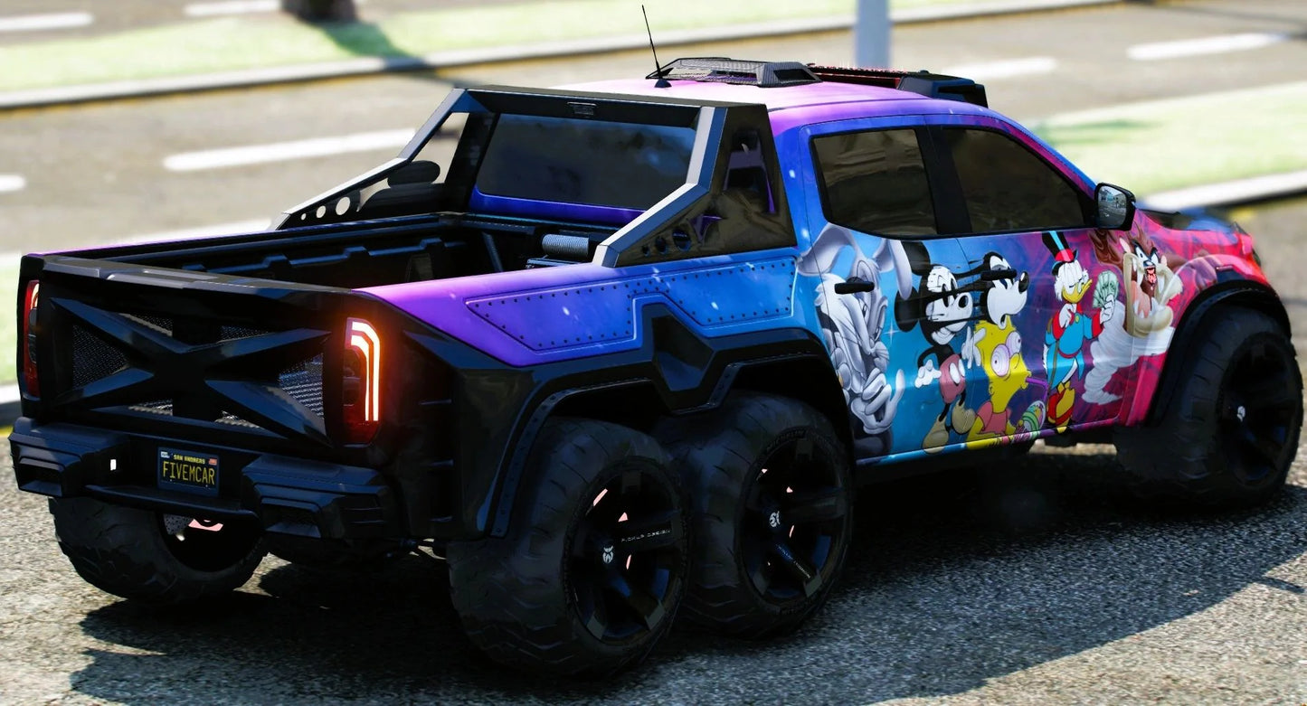 Mercedes Benz X Class Cartoonish | Tony´s Custom