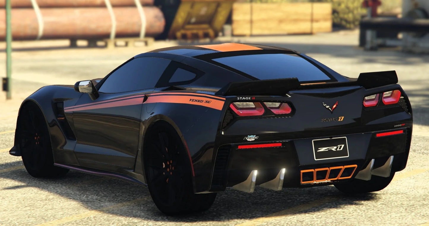 Unmarked PD Custom 2023 Chevrolet Corvette C7 ZR1 1000HP Yenko Performance | Tony´s Custom