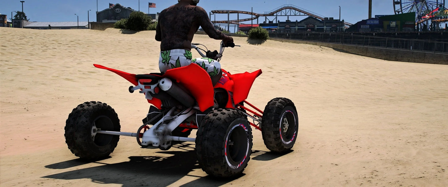 Yamaha YFZ 450R Special (Wheelies) | Pers