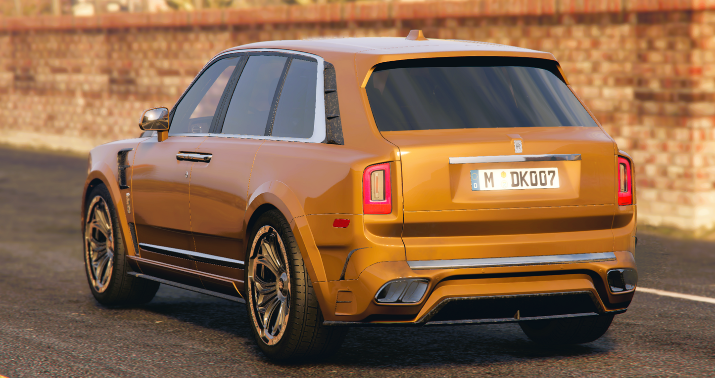 Rolls-Royce Cullinan Chrome Hearts Drake (6 Seater Slider) | DAZFTTC