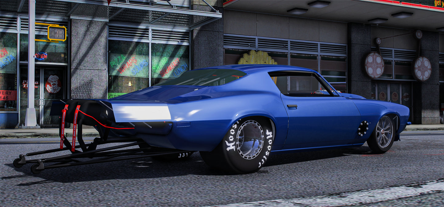 Chevy Camaro Drag Darkensplit | MehMat