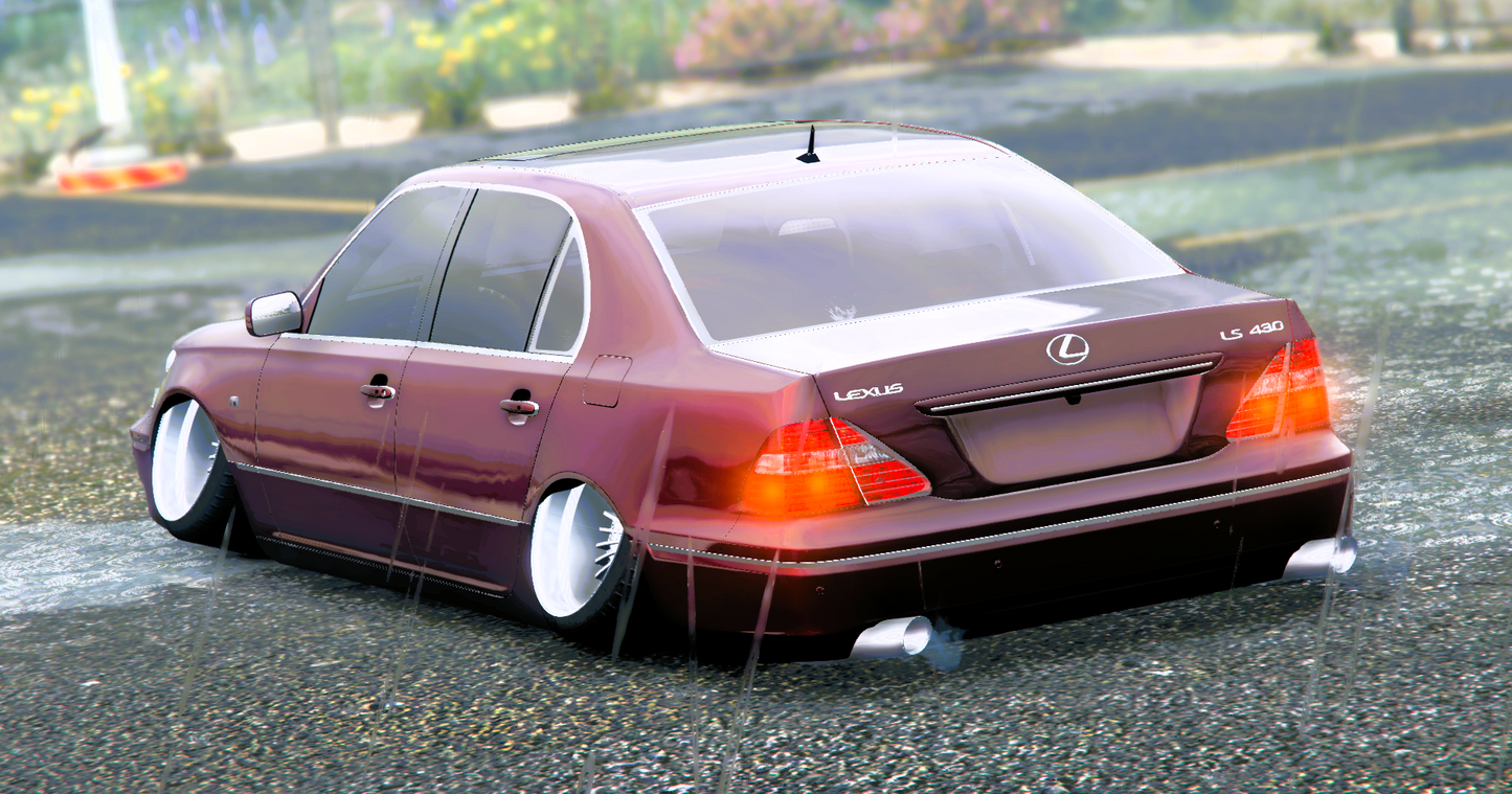Lexus LS 430 Shadow VIP Stanced | Gibby