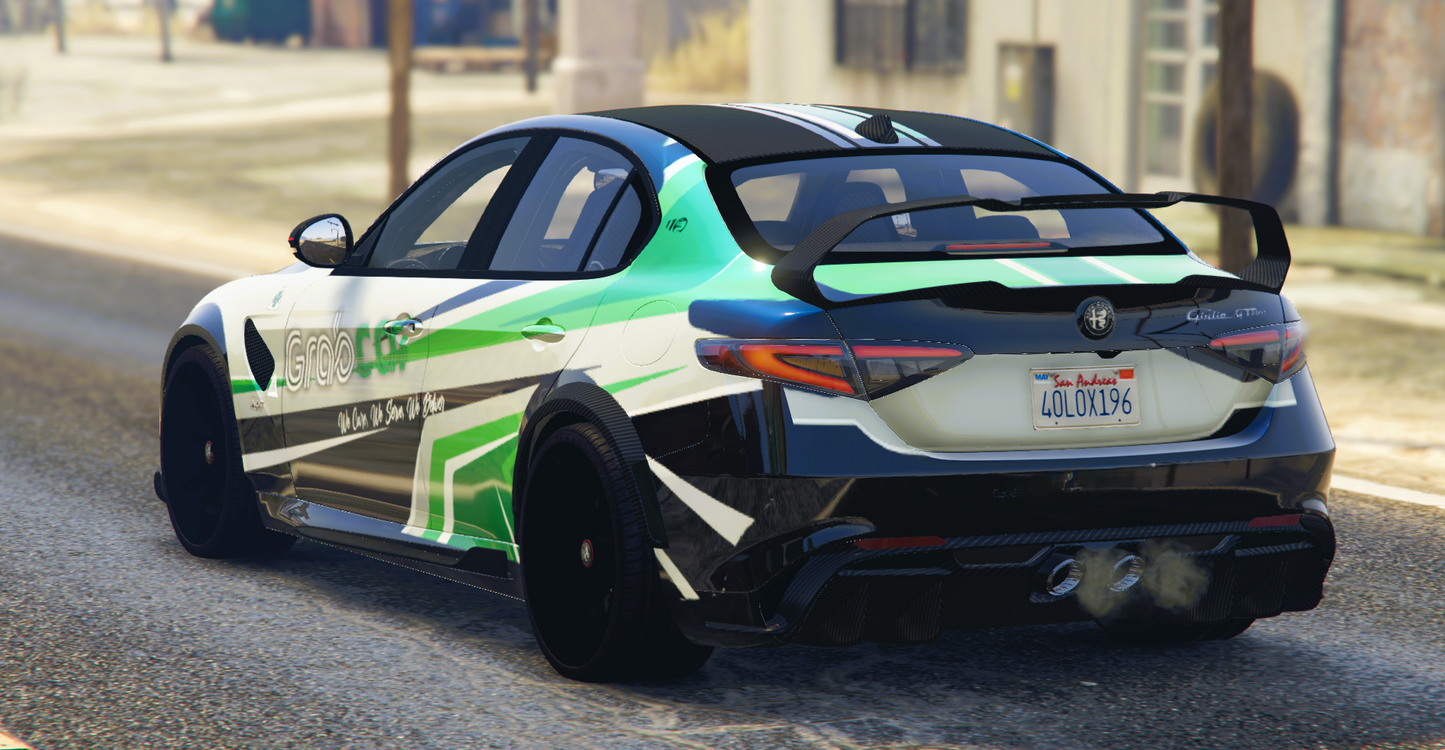 Alfa Romeo Giulia GrabCorsa Quadrifoglio | PBC