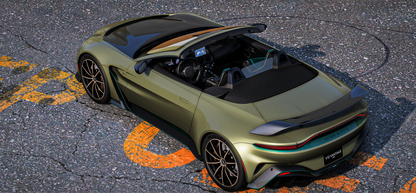 Aston Martin V12 Vantage Roadster 2023 | IKX3