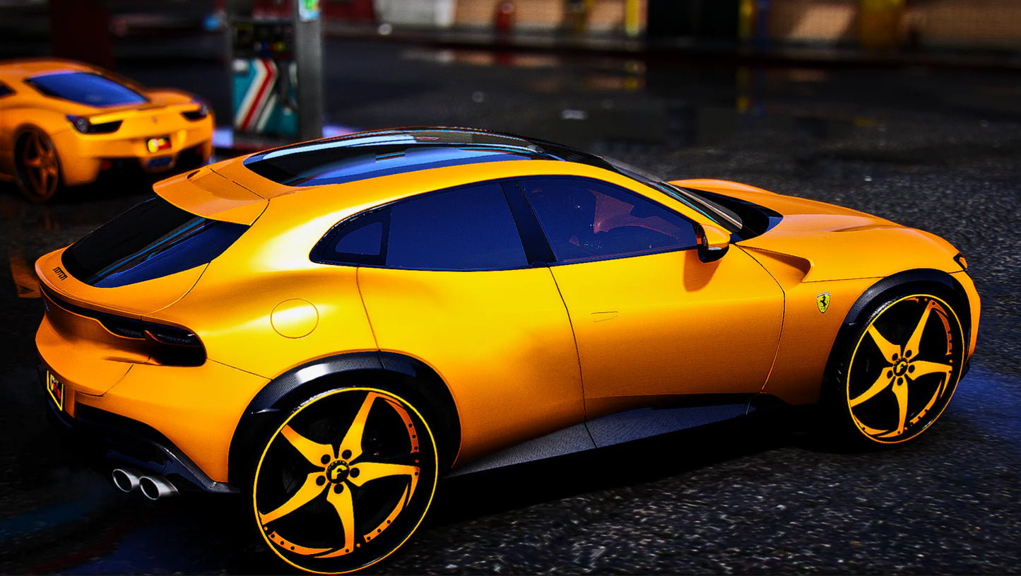 2023 Ferrari Purosangue on Forgiatos v2 | PNUT Customs - pnutangue23