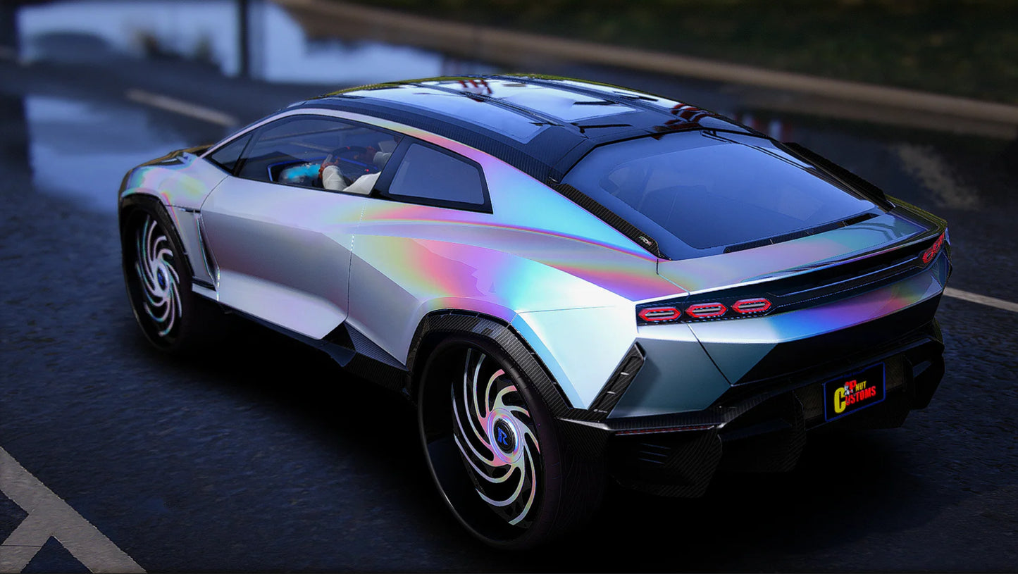 2025 Lambo Lanzador on Staggered Rucci | PNUT Customs