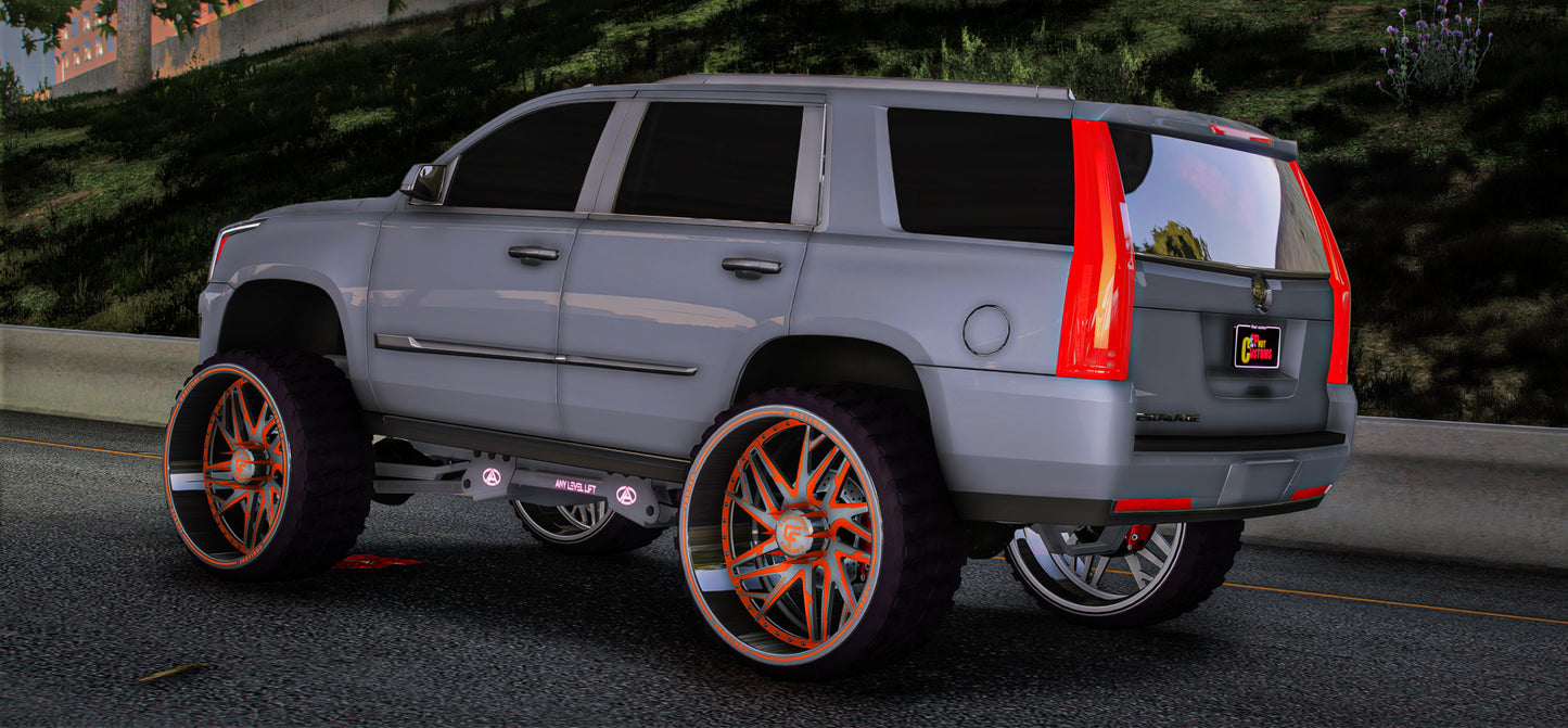 2018 Cadillac Escalade Lifted On Corleone Forged | PNUT Customs