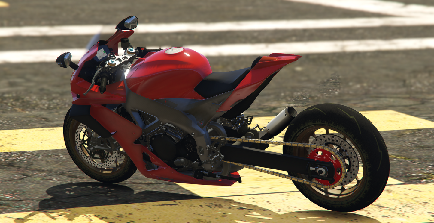 (Debadged) Aprilia RSV4 Factory 1100 Drag and Slammed | Xian Customs