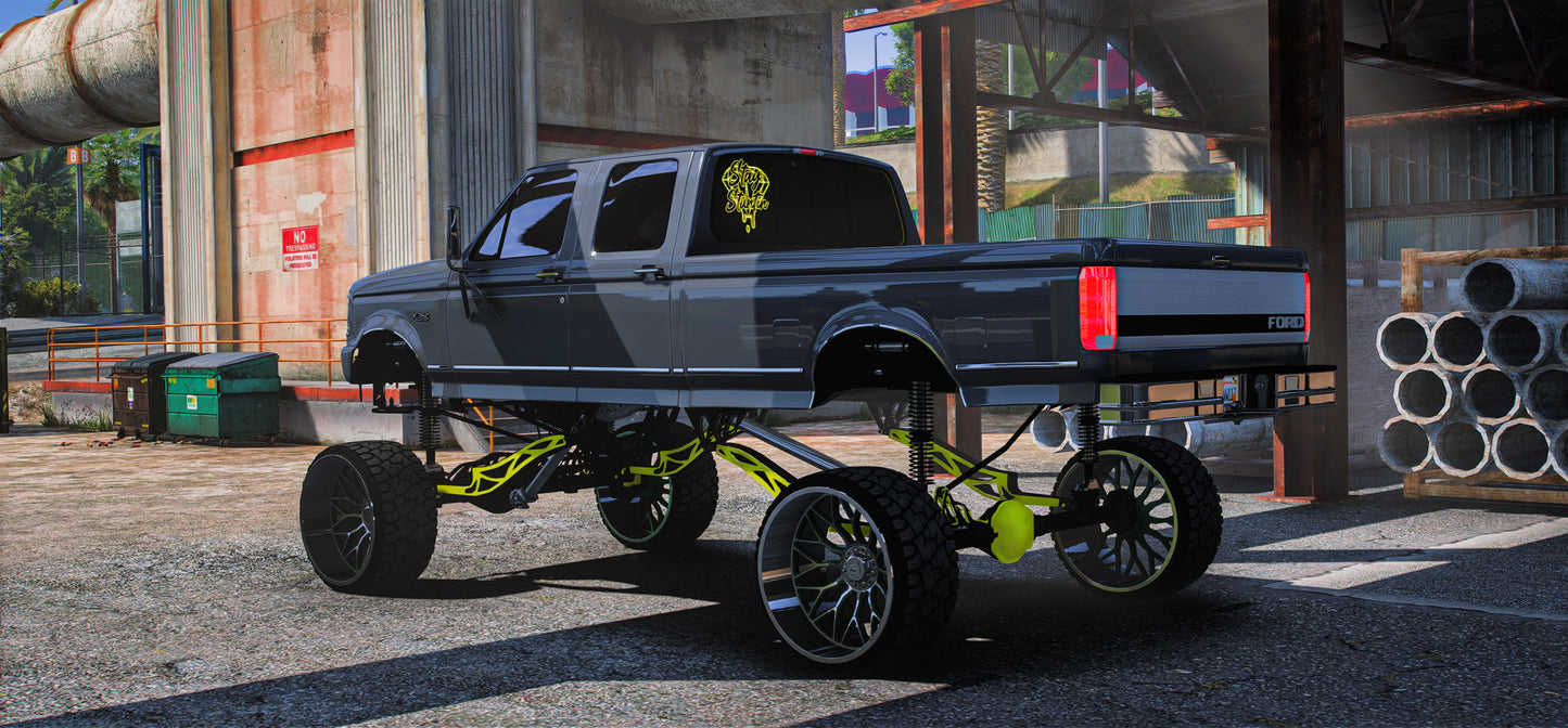 Ford F350 Stunt in 94 | SD