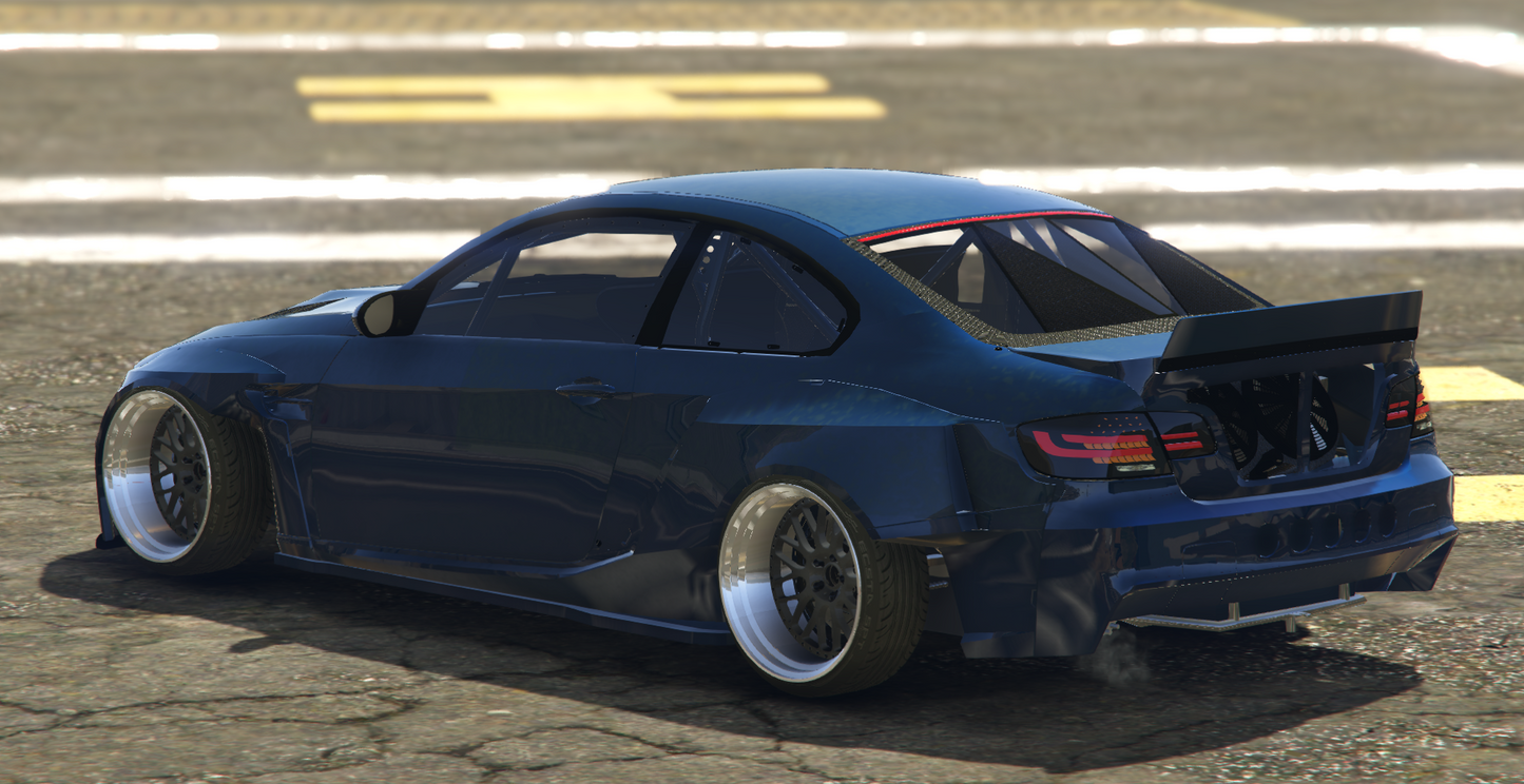 (Debadged) BMW E92 Streetfighter RB26DET | Razer Kobain
